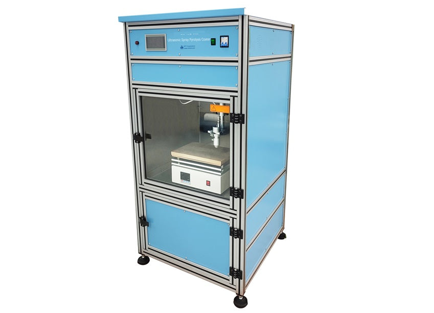 Large Floor-Stand Ultrasonic Spray Pyrolysis Coating Unit with 16"x16" 500C Heating Plate - MSK-USP-12