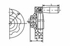 Inner corrugation hand wheels for YLJ24-60, MTI-YLJ24-WHEEL