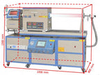 1200C Max. Slid-able Dual Zone PECVD Furnace w/ Gas Delivery & Vacuum Pump - OTF-1200X-II-PEC4SL-LD