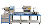 1200C Max Two-Zone PECVD Tube Furnace (50 mm OD) with Pre-Heater and Auto-Sliding - OTF-1200X-II-50-PEMSL