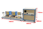 1200C Dual Sliding Tube Furnace with 2 Tube & Flanges for PECVD - OTF1200XSDFPESL