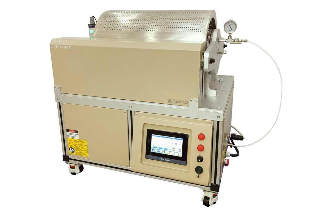 1200 °C Max 6" Automated Tube Furnace for AI Material Research - OTF1200XS6-ASD
