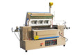 1200°C Three Zone Hydrogen Gas Tube Furnace w/ 82mm Super-alloy Tube and Hydrogen Detector - OTF-1200X-III-H2