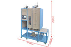1500C Max Vertical Pyrolysis Furnace for Synthesis Nanoparticles - OTF-1500X-VT-III-PGEP