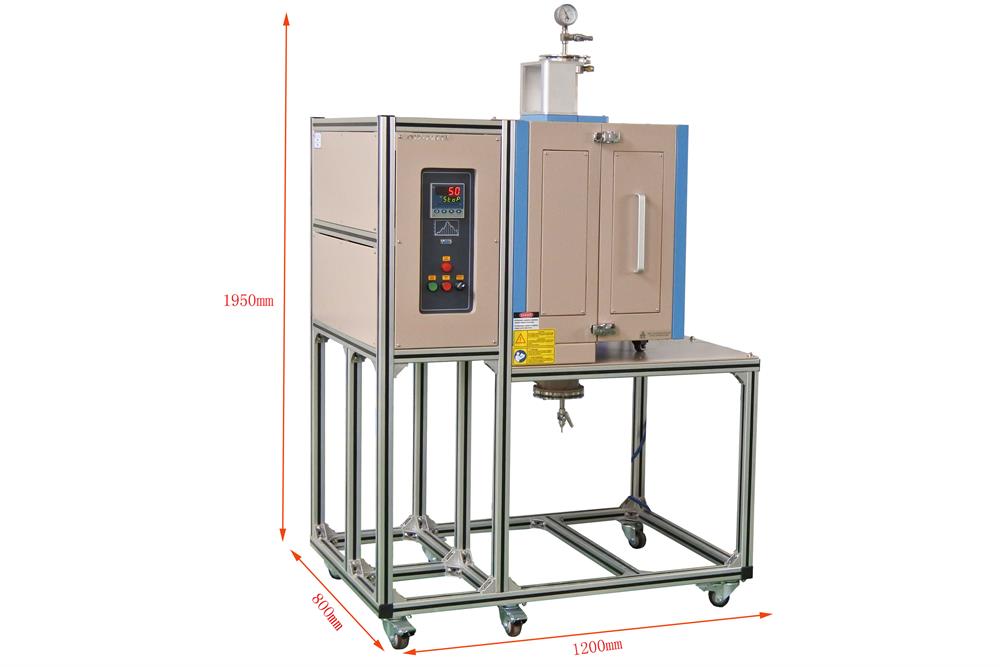 1700 Vertical Split Tube Furnace OTF-1700X-VT