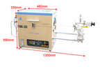 Compact Atmosphere Controlled RTP Furnace with 4" ID Quartz Tube up to 1100°C - OTF1200XRTP4