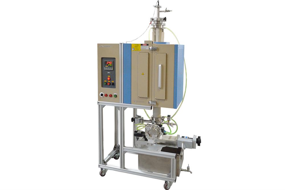 1500C Atmosphere Controlled Quenching Furnace with 80 mm OD Alumina Tube - OTF1500XVTQ