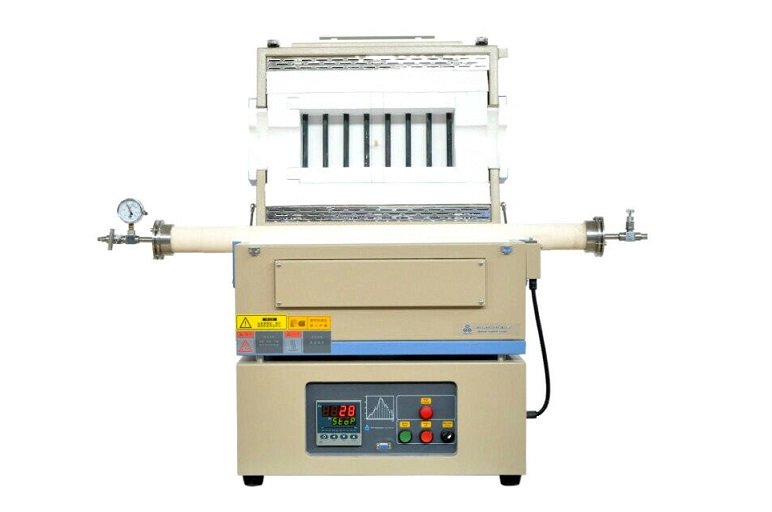 1500°C Split Tube Furnace with Flanges & 2"or 3" Alumina Tube - OTF1500X