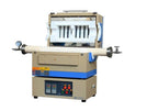 1500C Two Zone Split Tube Furnace with Flange & Alumina Tube (80 mm) - OTF1500XII