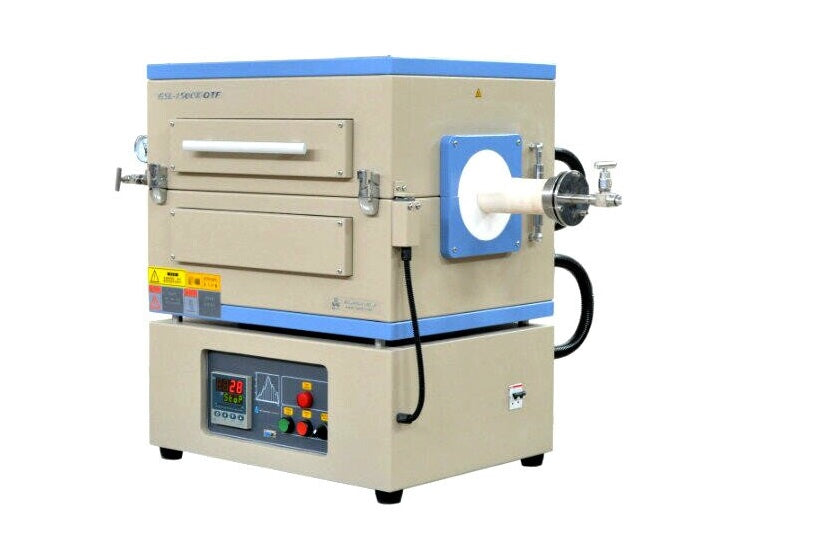 1500°C Split Tube Furnace with Flanges & 2"or 3" Alumina Tube - OTF1500X