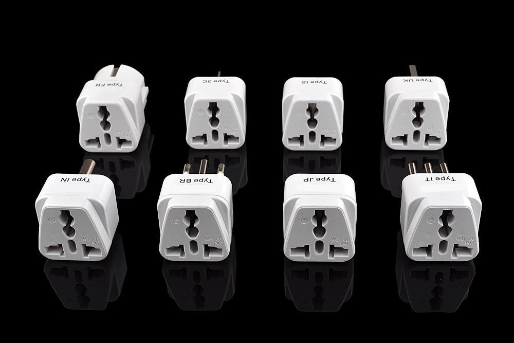 Worldwide Plug Adaptor Set 8pcs - PLUG-INTL-8PC