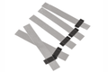 8mm Width Aluminum Tab with Adhesive Polymer Tap as Positive Terminal for Pouch Cell, 50pcs/Box - PLiB-ATC8