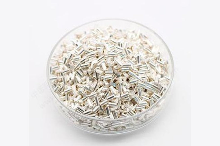 High Purity (99.999%) Silver (Ag) Particles (Φ2*5mm) as Evaporation Source for Conductive Metal Layer in Perovskite Solar Cells, 10g/pack - PSC-SP