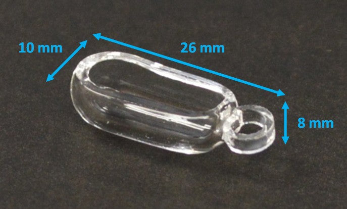 Quartz (SiO2) Boat Crucible