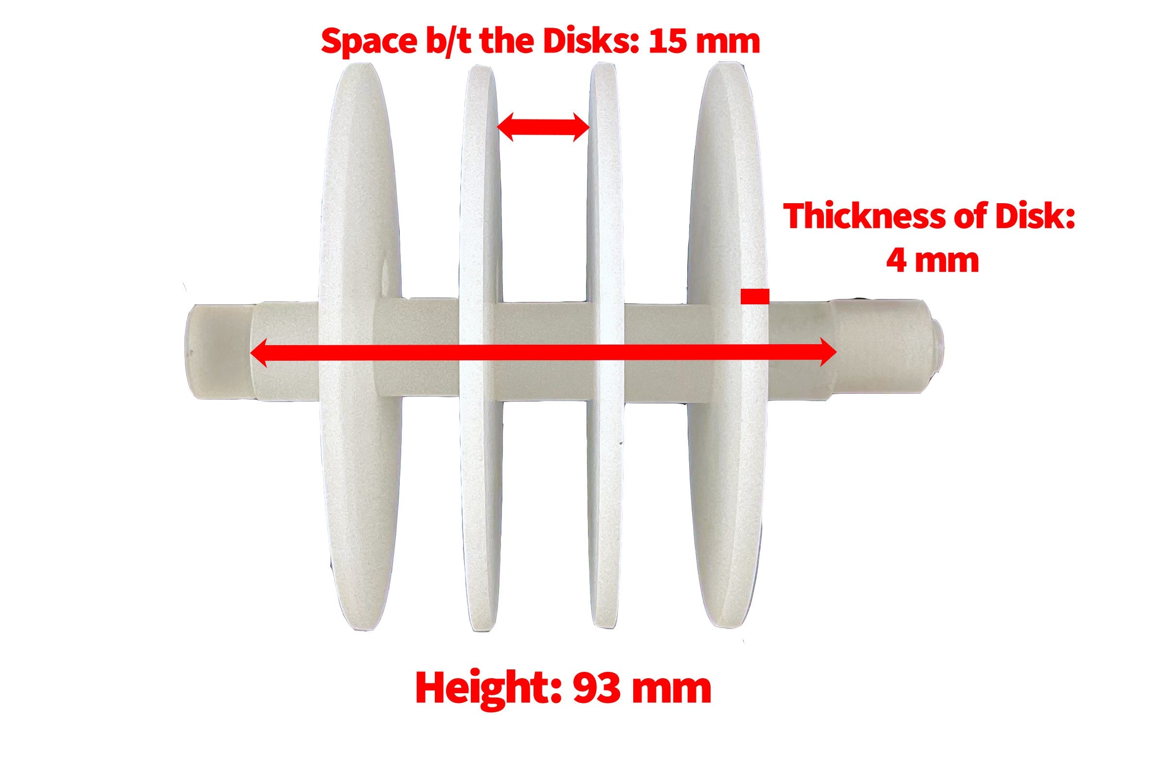 Multi-Stack Quartz Thermal Block: 90 mm Dia for 100 mm O.D Tube Furnace-QTB9047