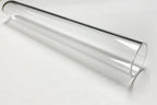20 mm OD X 200mm L Quartz Tube with one end closed for Vacuum Ampule one end closed - QZTube-H20