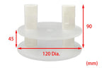 Quartz Thermal Blocks for 5" Quartz Tube Furnace - QTB4735