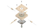 Split Electrochemical Flow Cell with Three-Electrode Configuration for In-situ XRD Research - SEFC-TEC-XRD