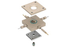 Split Electrochemical Flow Cell with Three-Electrode Configuration for In-situ Raman Research - SEFC-TEC-Raman