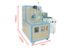 15KW Induction Heating System with 5" Quartz Tube & Temp.-Controller up to 2200°C - SP-50KTC