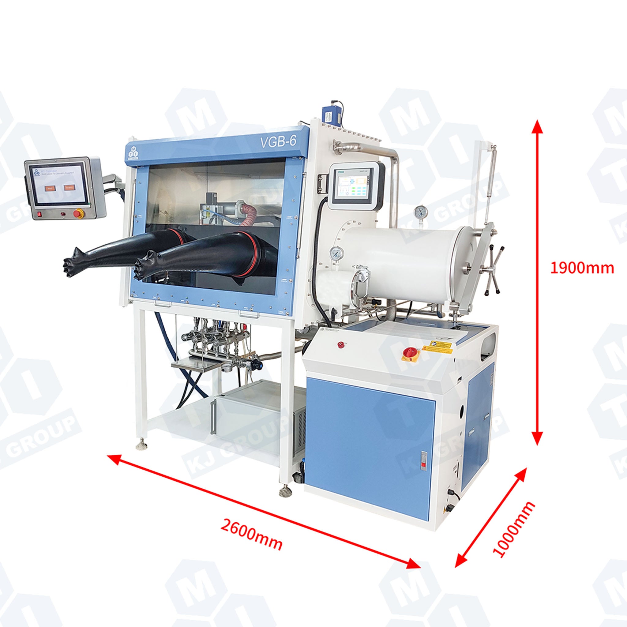 8-Station Arc Melting System w/ Vacuum Casting - SP-MSMVC8