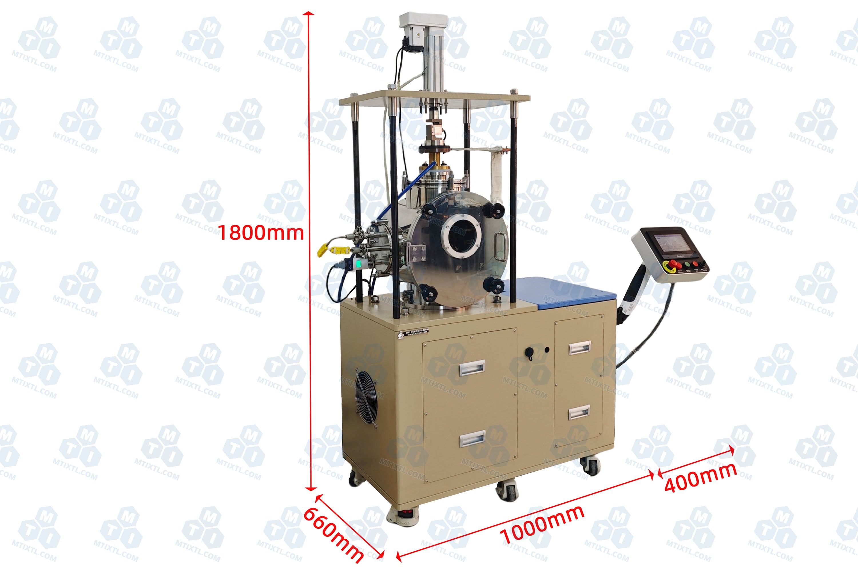 1200 °C Max. Compact SPS Furnace up to 100 MPa YJL-SPS-1200