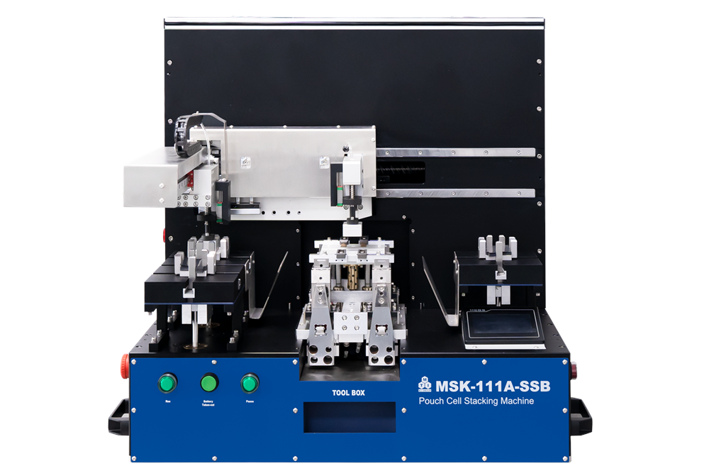 Pouch Cell Stacking Machine for Solid State Battery up to 100L x 90 W (mm) - MSK-111A-SSB