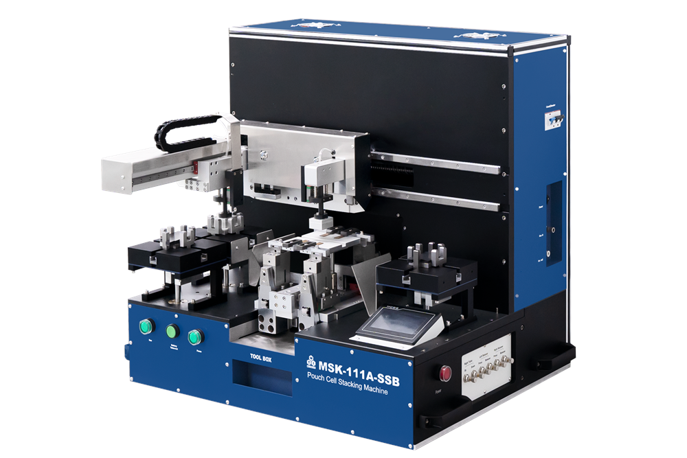 Pouch Cell Stacking Machine for Solid State Battery up to 100L x 90 W (mm) - MSK-111A-SSB