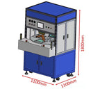 Rotary Heating Sealer for 4 cells on 2 Sides of Pouch Case w/o Vacuum - MSK-140-PM