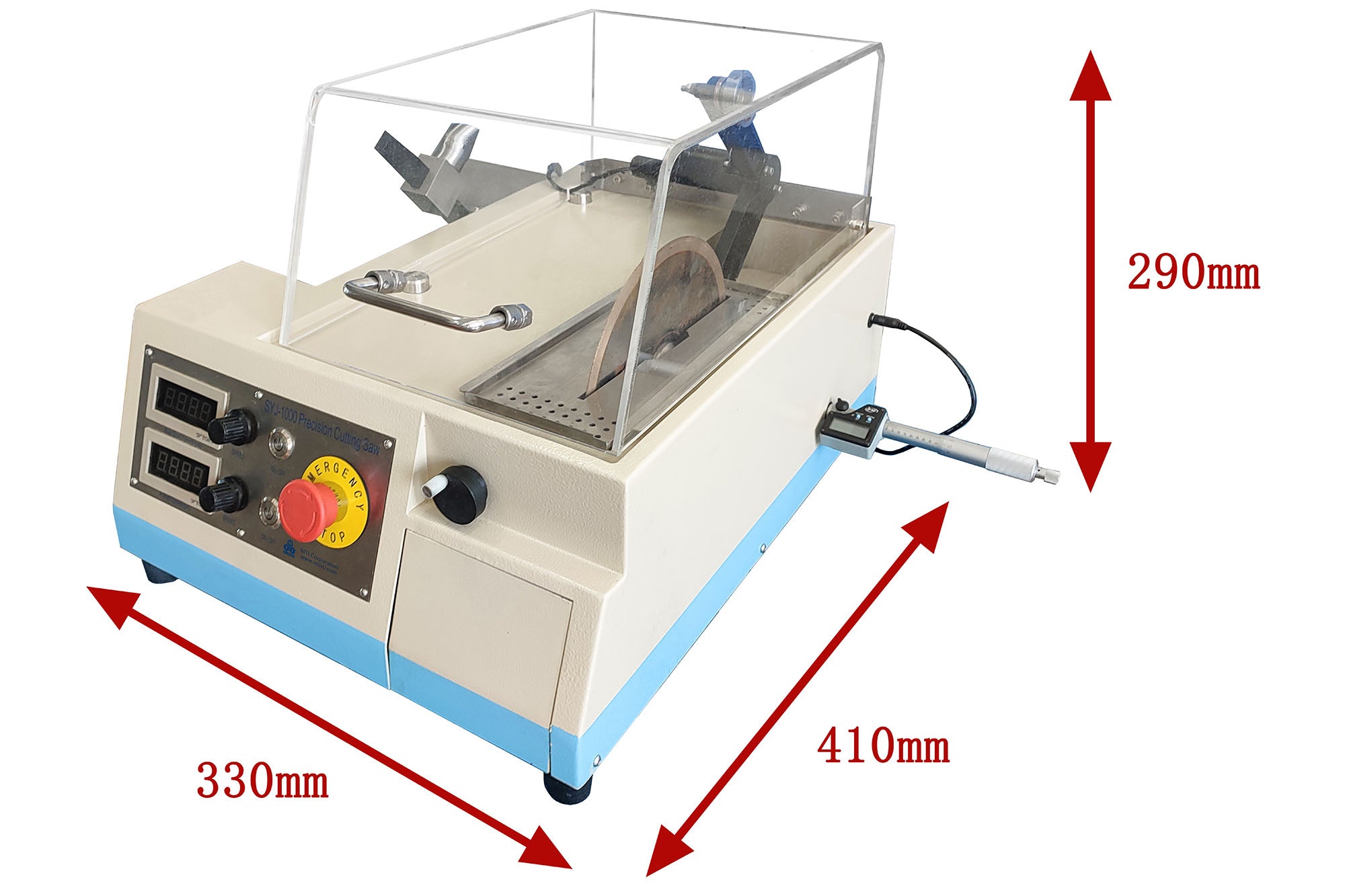 Multifunctional Sectioning Saw with Optional 4" - 8" Diamond Blade - SYJ-1000