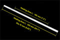 1500°C SiC Electric Heating Element (525 mm L) - G1500HE525