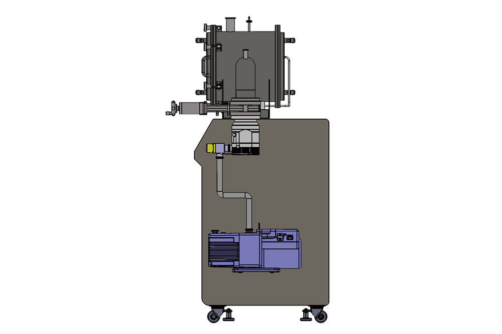 1400°C Cold-wall High Vacuum Chamber Furnace (Ø100×120 mm) HVF-1200X-CW