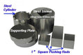 1" Square Dry Pellet Pressing Die - Die-25S