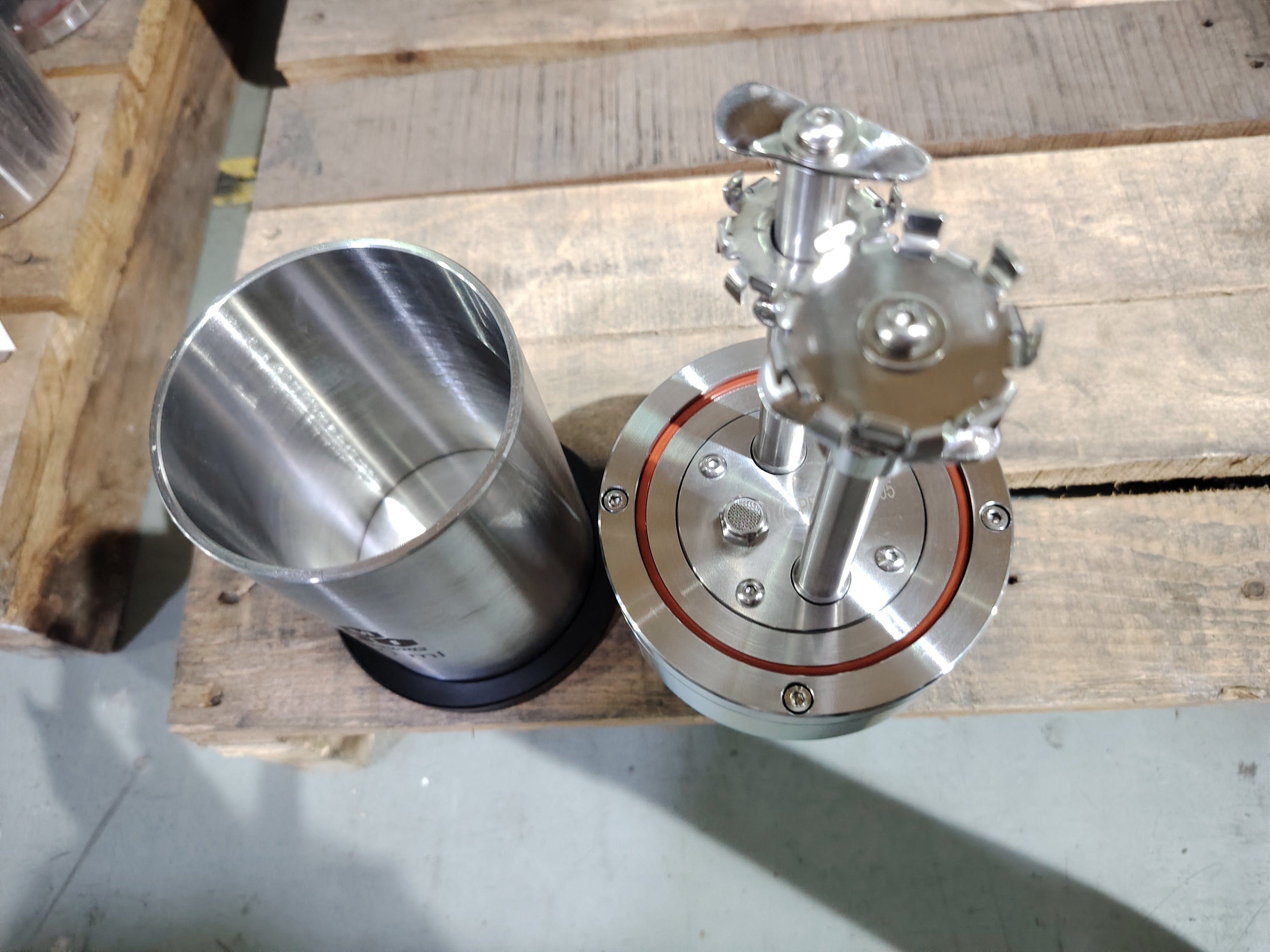 Stainless-Steel Mixing Jar with Blades (Multiple Variable Size) for MSK-SFM-16HS
