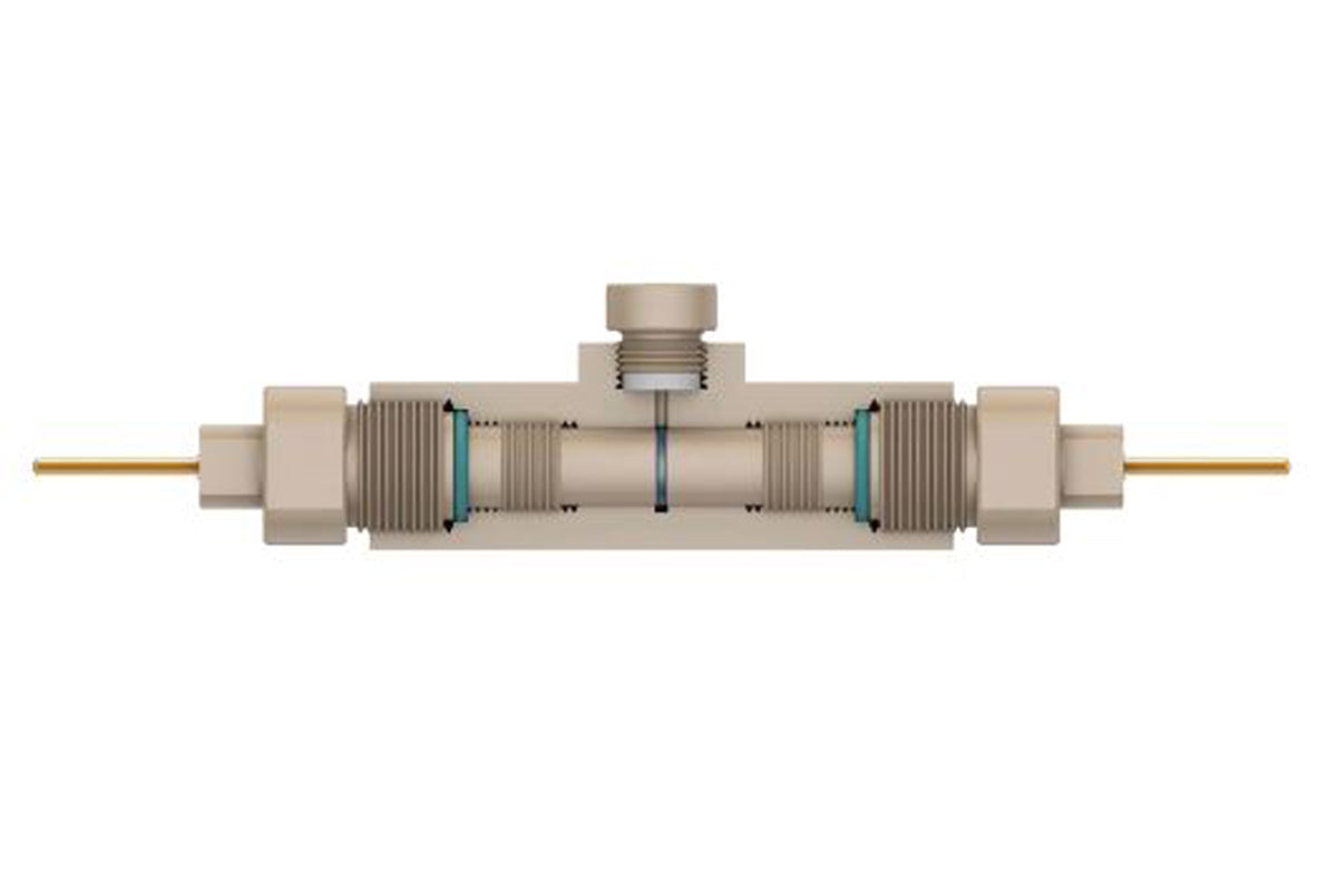 Peek Swagelok Cell (Max. 16 mm Dia) w/ Three or Two-Electrode for Battery or Fundamental Electrochemical Testing - SLC-P