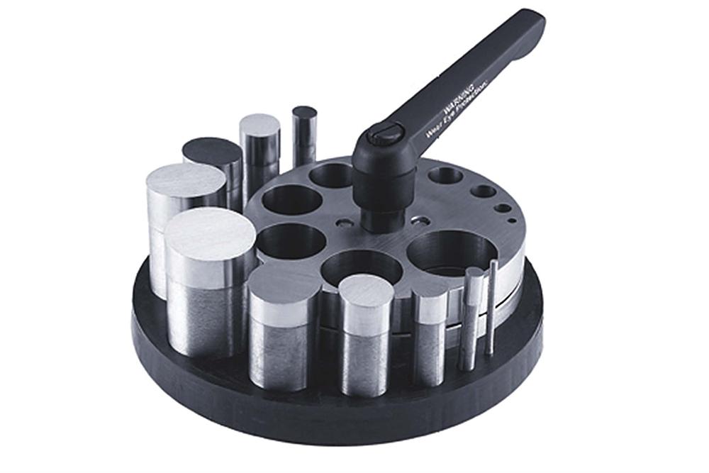 Manual Disc & Ring Cutter Set for Metallic up to 1.29mm Thick (10 pcs die) - MSK-T09