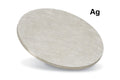 High purity silver (Ag) target, 57mm dia.x 0.5mm 4N -EQ-TGT-AG