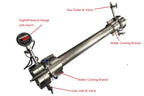 Hi-Pressure Super Alloy Tube: 85ODx50 IDx1000L (mm) w/ Flange, 1100°C Max. - Tube-HP-85-50-1000
