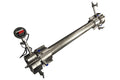 Hi-Pressure Super Alloy Tube: 85ODx50 IDx1000L (mm) w/ Flange, 1100°C Max. - Tube-HP-85-50-1000