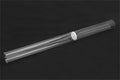 Quartz Tube with Quartz Frit: 50OD x 46ID x 600L mm (2"D x 24"L) - TQ50D610-QF