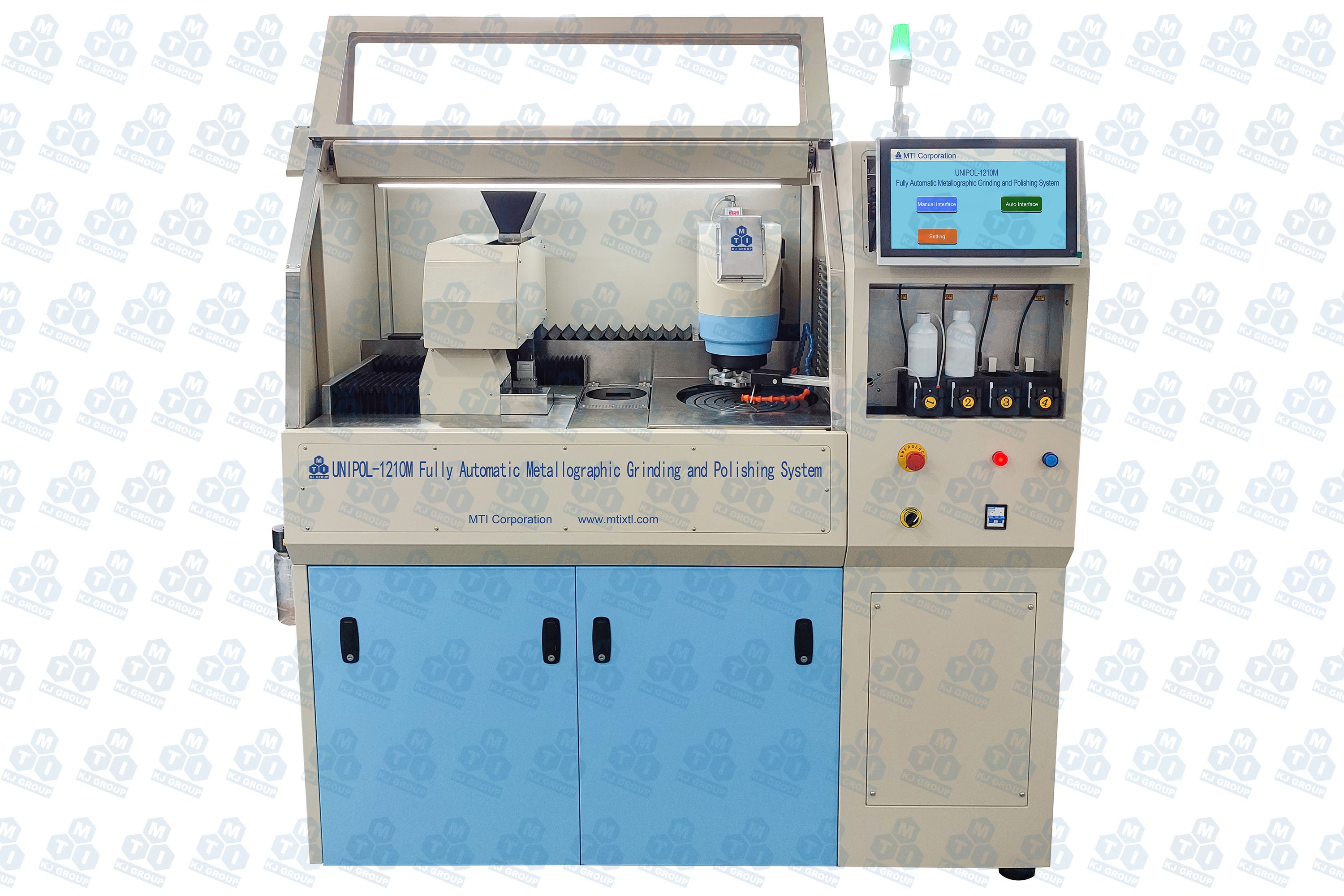 Automated Lapping and Polishing Station with Hot Sample Mounting  - UNIPOL-1210M