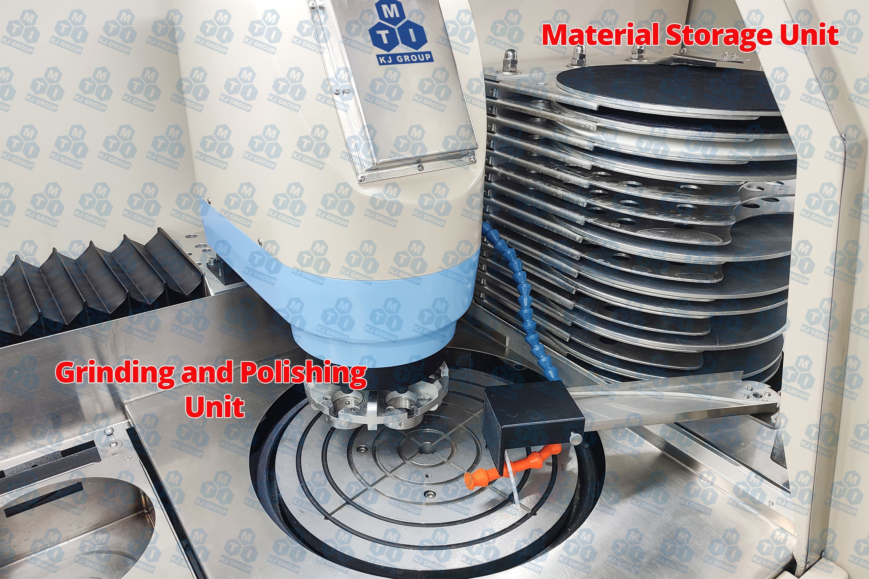 Automated Lapping and Polishing Station with Hot Sample Mounting  - UNIPOL-1210M