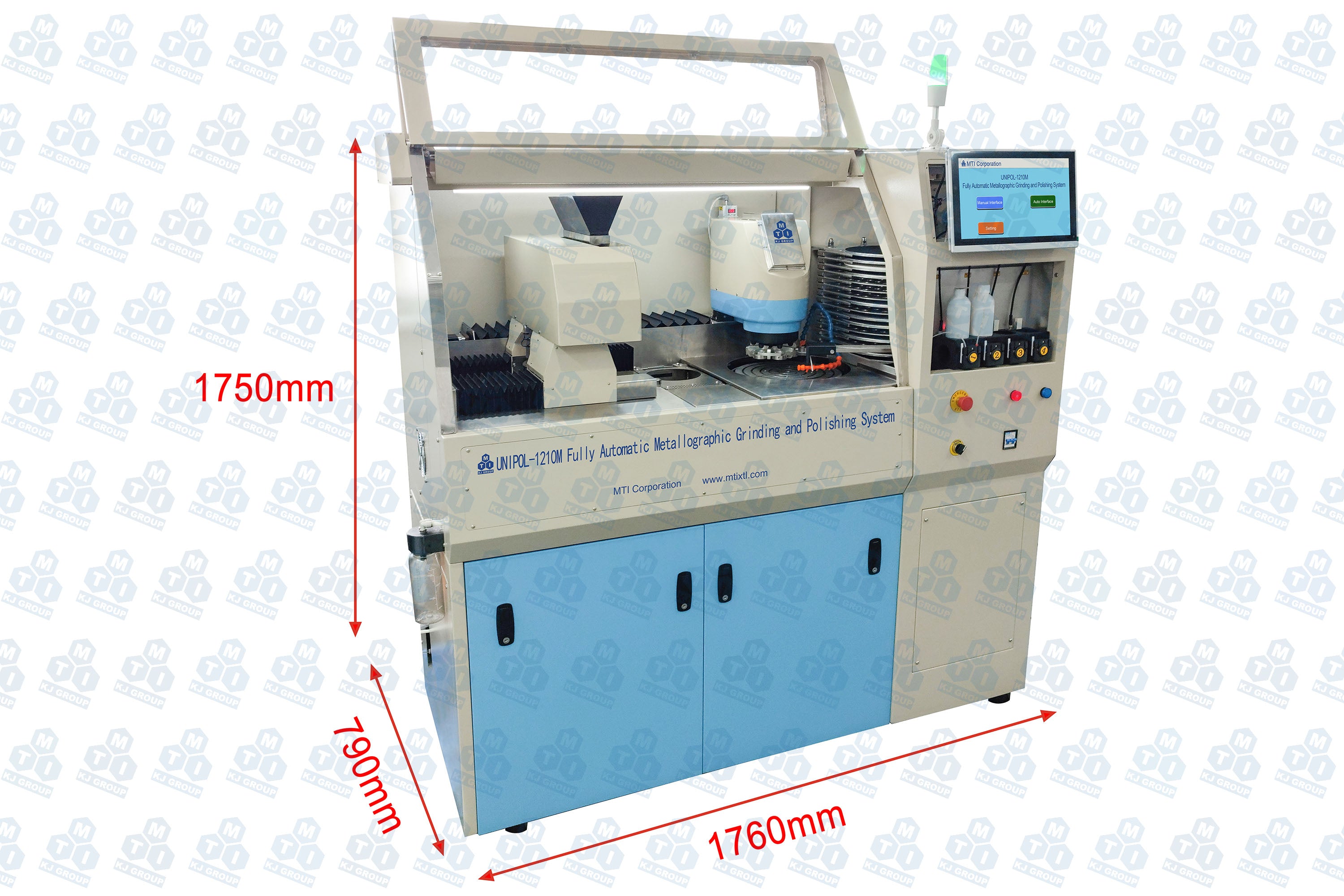 Automated Lapping and Polishing Station with Hot Sample Mounting  - UNIPOL-1210M
