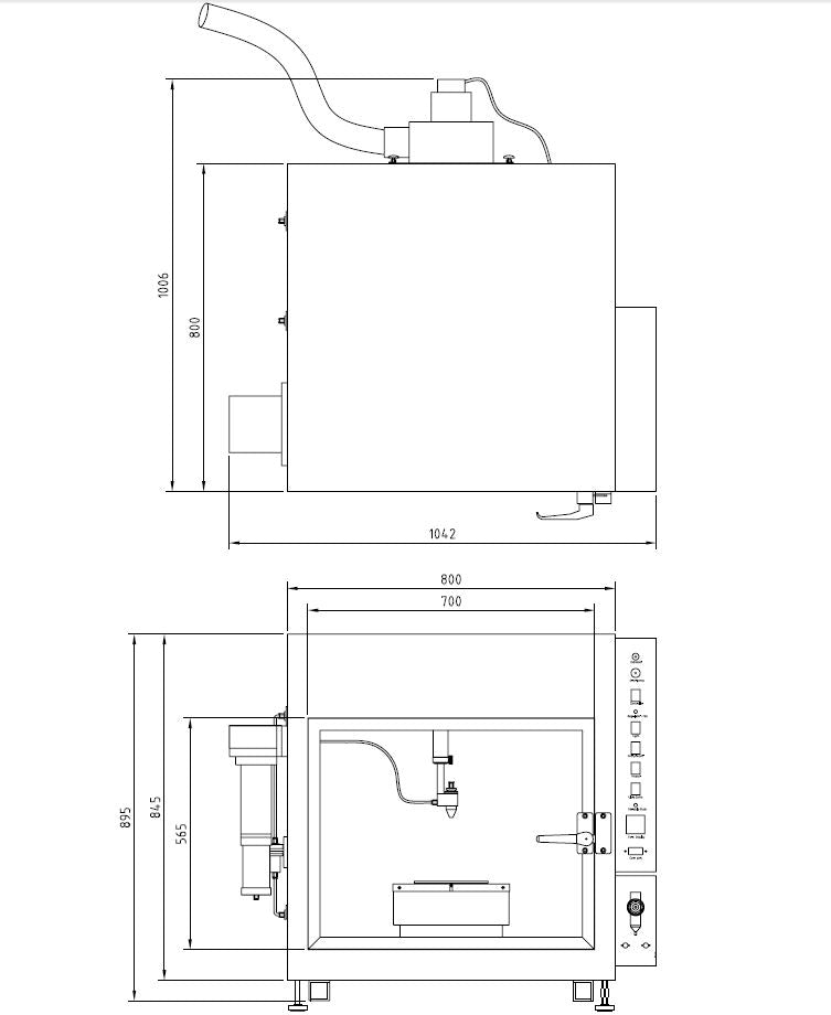 Bench-Top Ultrasonic Spray Pyrolysis Coating Unit with 6"°6" Heating Plate up to 500C -MSK-USP-02