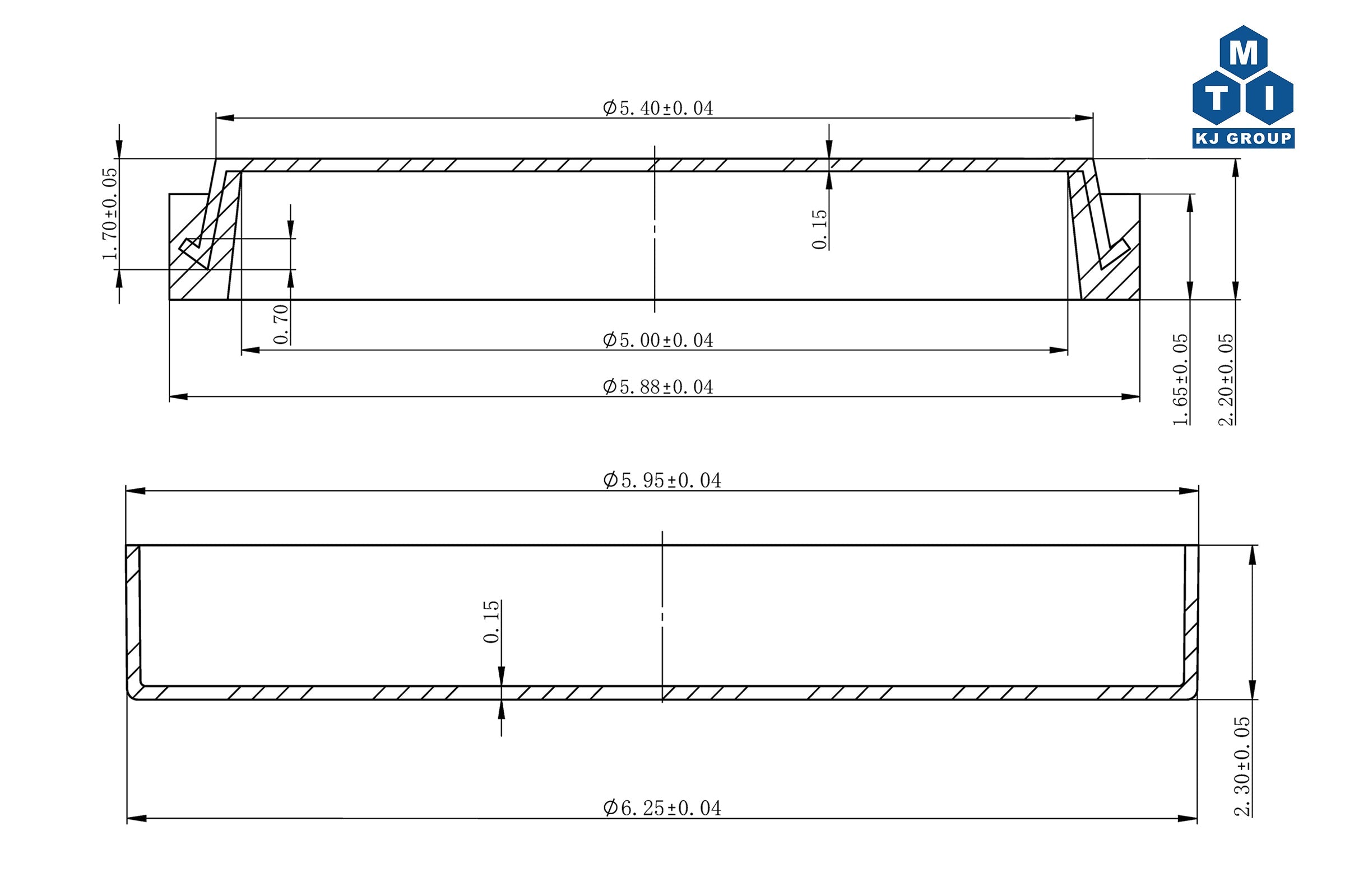 AG4 (LR626, 377 ) Coin Cell Case, Made of SS316 100 pcs/pck-AG4CASE
