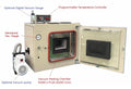 Vacuum Box Furnace (10x8x5", 6L, 1050°C or 1500oC Max, 10-4 torr ) w/ Temp Controller - VBF-1050X-H6