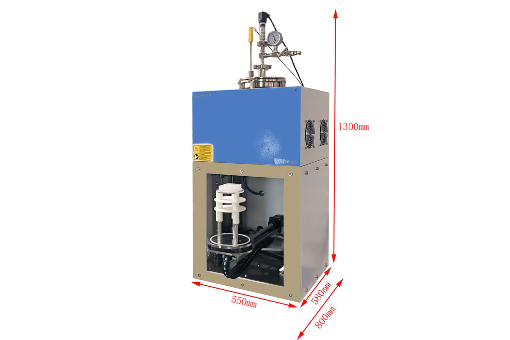 1100°C Max RTP  Atmosphere Controlled Bottom Loading Furnace up to 50°C/S,  VBF1100XRTPASD