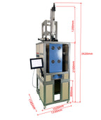 5-Zone LPE Growth Furnace For YIG Film (1200C Max.) - VTF-1200X-LPE