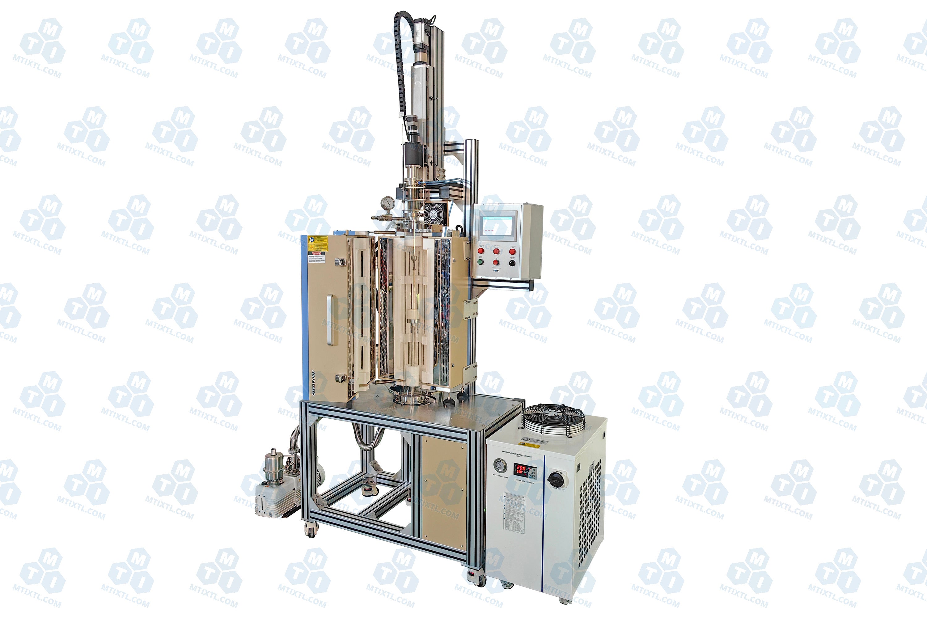 1100 ºC 3-zone Top Seeded Solution Growth (TSSG) Furnace - VTF1200XIIITSSG