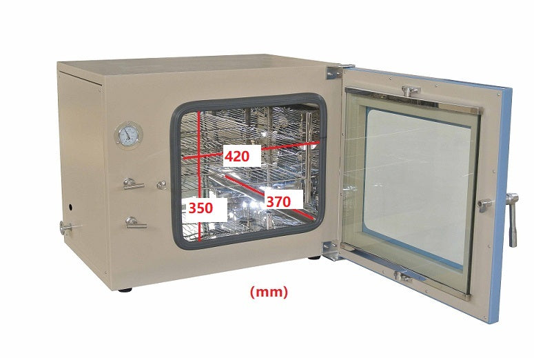 53L Stainless Steel Vacuum Chamber for Sample Storage (16x13x14") - SVC6050